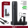 Electric Automatic Red Wine Corkscrew Rechargeable Wine Opener