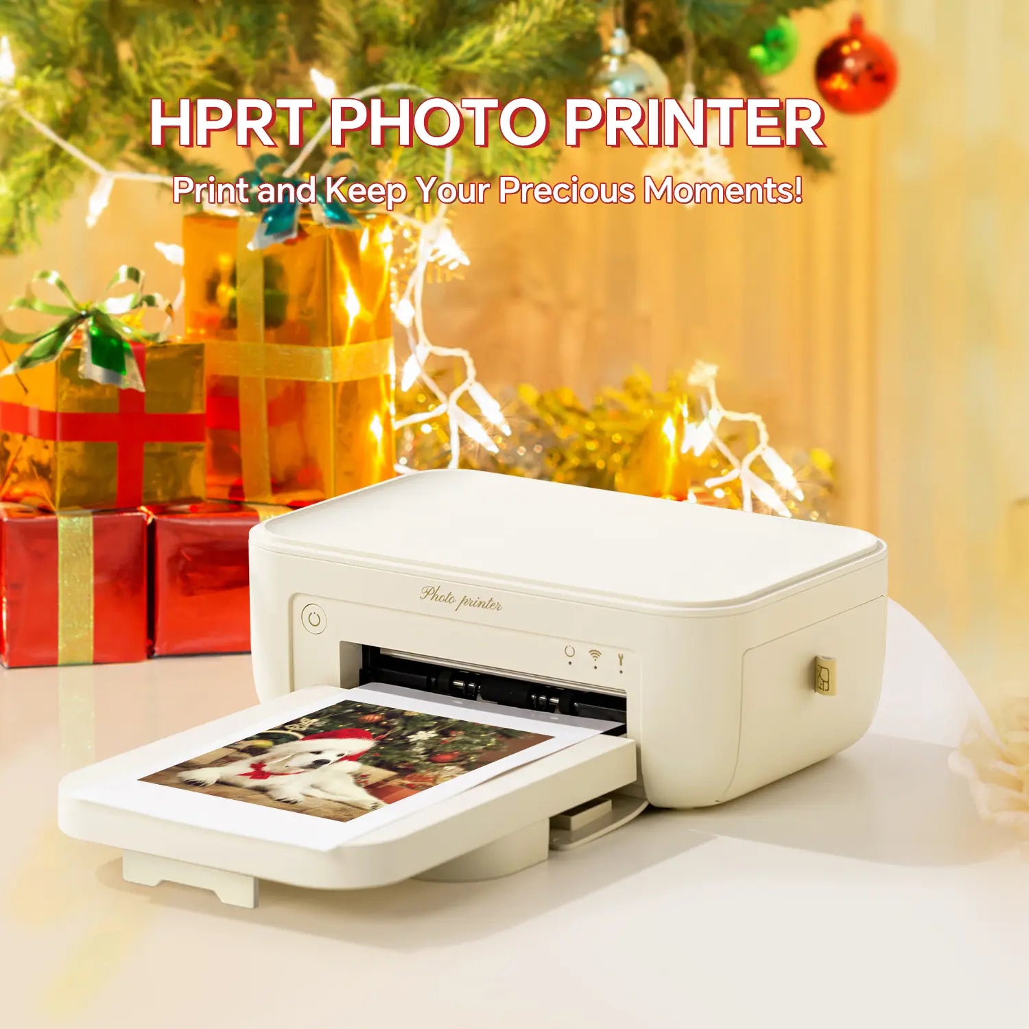 Wireless WiFi Portable Photo Printing Compatible with iPhone & Android