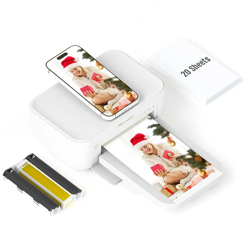 Wireless WiFi Portable Photo Printing Compatible with iPhone & Android